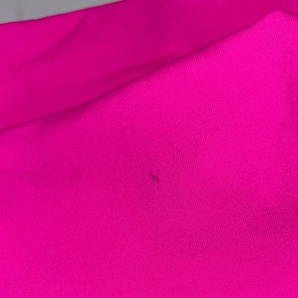 NWOT Frankie’s Bikinis high waisted fuchsia pink bottoms 12535